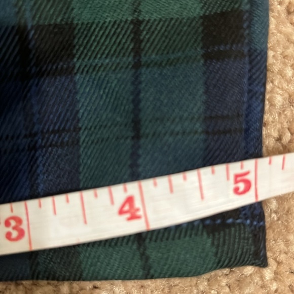 H&M Boys US 4T CA 3-4A Plaid Green/Blue Pants w Pockets x 2 front 1 back NWT $26 - Picture 14 of 14